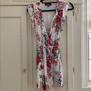 Floral Wrap Dress